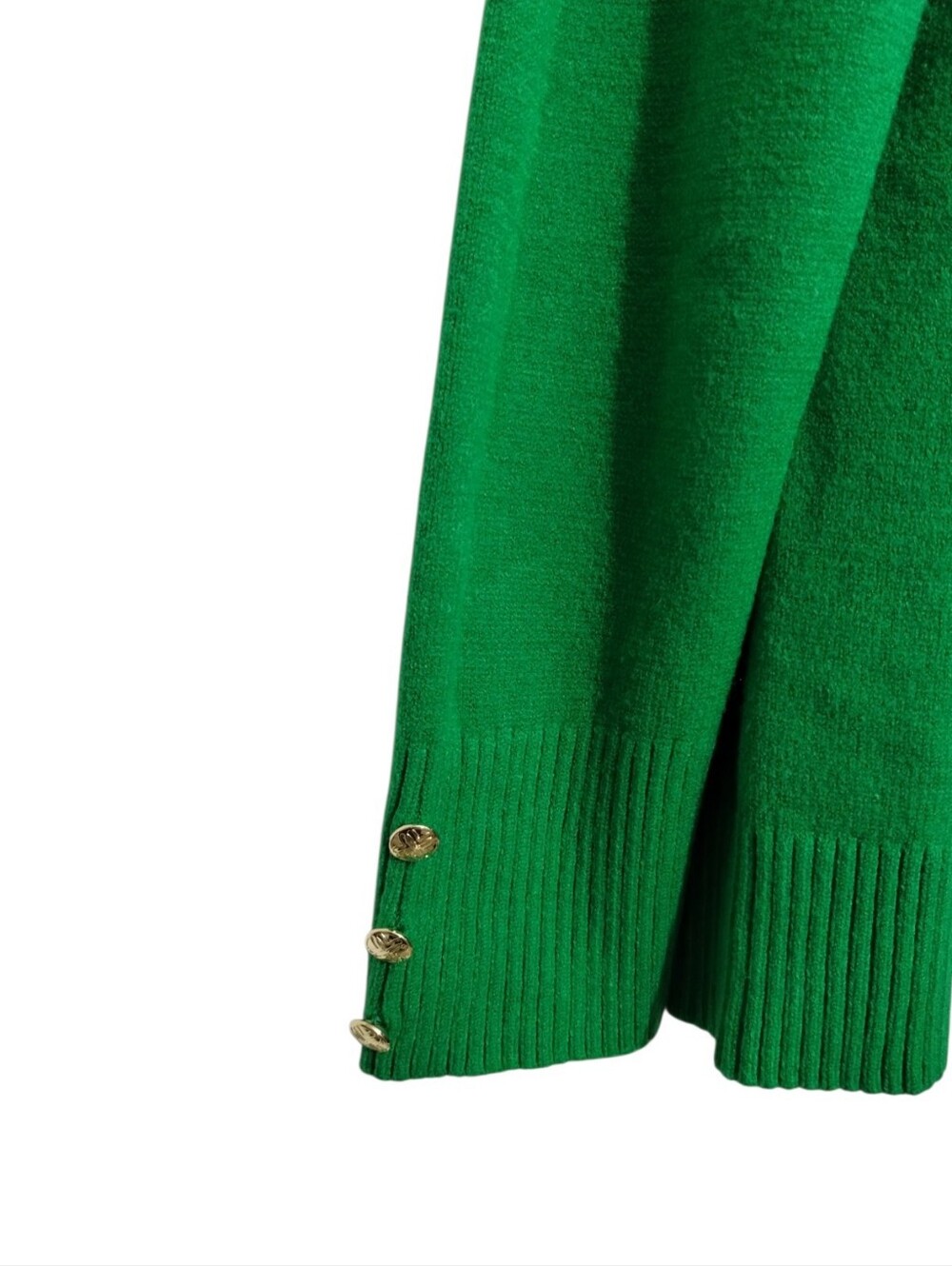 Lilly Pulitzer Lola Boatneck Sweater Women's L Pullover Kelly Green Preppy - Picture 2 of 7